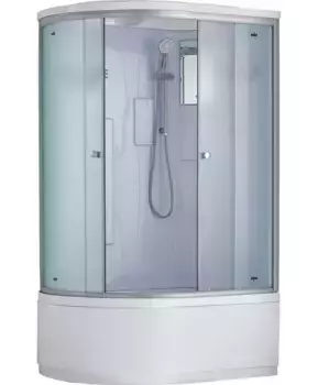 Душевая кабина «Timo» T-5520 120/85 высокий поддон матовая/белая правая