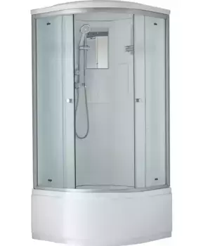 Душевая кабина «Timo» Timo Standart T-5590 90/90 высокий поддон матовая/хром