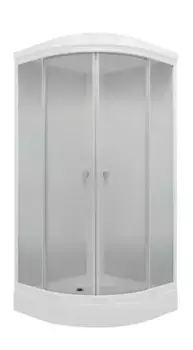 Душевая кабина «Triton» Лайт ДН4 100/100 низкий поддон градиент/белая