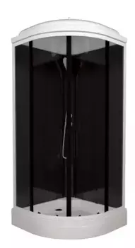 Душевая кабина «Triton» Нова 88/88 низкий поддон прозрачная/чёрная