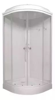 Душевая кабина «Triton» Ультра ДН4 90/90 низкий поддон прозрачная/белая
