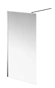 Душевая перегородка «Kerama Marazzi» Vetro VE.100.WI.CR 100/195 прозрачная/хром без поддона универсальная