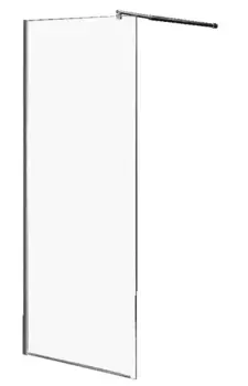 Душевая перегородка «Loranto» Sunway CS-L1020 Walk-in 100/200 прозрачная/хром универсальная