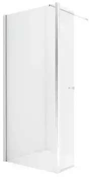 Душевая перегородка «New Trendy» New Soleo Chrome Walk-in 50/195 прозрачная/хром универсальная