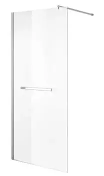 Душевая перегородка «Niagara» NG-661-12 120/195 прозрачная/хром без поддона универсальная