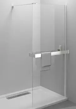 Душевая перегородка «Vincea» Walk-In HR VSW-4HR100CL 100/200 прозрачная/хром универсальная