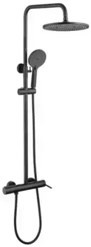 Душевая система «Abber» Emotion AF8816B чёрная матовая