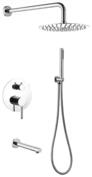 Душевая система «Abber» Emotion AF8817 хром