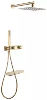 Душевая система «Abber» Rund AF8750G матовое золото