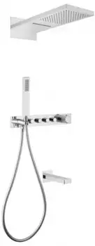 Душевая система «Abber» Rund AF8753 с термостатом хром