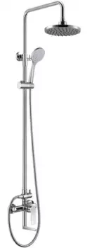 Душевая система «Abber» Weiss Insel AF8014 хром