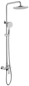 Душевая система «Abber» Weiss Insel AF8020 хром