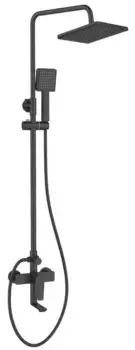 Душевая система «Agger» Brilliant A0394444 чёрная