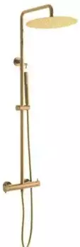 Душевая система «Allen Brau» Fantasy 5.11001-GB с термостатом брашированное золото