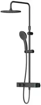 Душевая система «Am.Pm» Inspire V2.0 F0750A422 с термостатом чёрная матовая