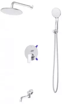 Душевая система «Belbagno» MARINO-VDSET-CRM хром