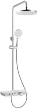 Душевая система «Berges Wasserhaus» Morans 075001 с термостатом хром