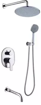 Душевая система «Berges Wasserhaus» Nardis 3R хром