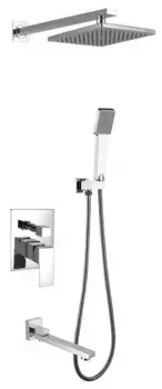 Душевая система «Berges Wasserhaus» Nardis 3S 071010 хром