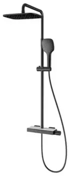 Душевая система «Black & White» Universe UK5010В черная матовая