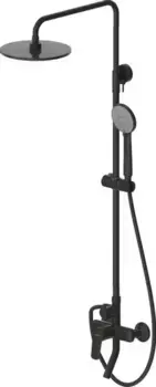 Душевая система «Bravat» Rhein F6429564BWAENG чёрная