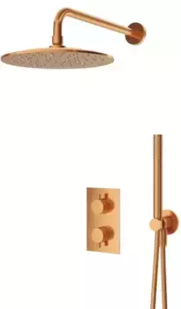 Душевая система «Cezares» LEAF-DSIP-T-25-SS с термостатом sunset
