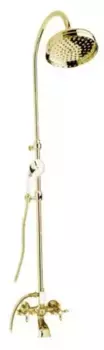 Душевая система «Cezares» NOSTALGIA-CVD-03/24-Bi золото