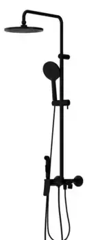 Душевая система «Damixa» Apollo DX220910300 чёрная