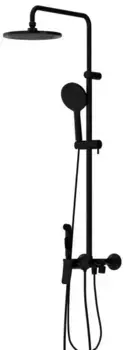 Душевая система «Damixa» Jupiter 977770300 чёрная матовая