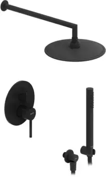 Душевая система «Damixa» Scandinavian Pure 936520300 чёрная