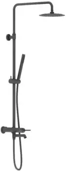 Душевая система «Damixa» Scandinavian Pure 936740300 чёрная матовая