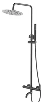 Душевая система «ESKO» Bangkok Gun Metal ST250BGGM оружейная сталь