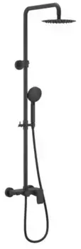 Душевая система «Excellent» Rain Altar AREX.SY.781BL чёрная матовая