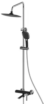 Душевая система «Grossman» Alba 500.K35.06.100/210 хром/чёрная