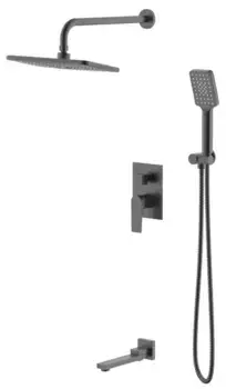 Душевая система «Grossman» Classic 501.K35.04.420 графит сатиновый