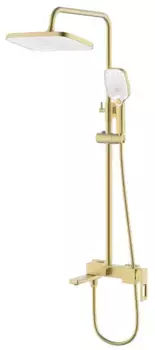 Душевая система «Grossman» Pragma 500.K35.03.320 золото сатиновое