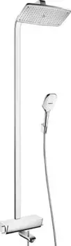 Душевая система «Hansgrohe» Raindance Select E 27113400 с термостатом белый/хром