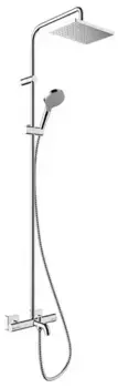 Душевая система «Hansgrohe» Vernis Shape 26284000 с термостатом хром