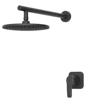 Душевая система «Iddis» Optima Home OPHBL01i66 чёрная матовая