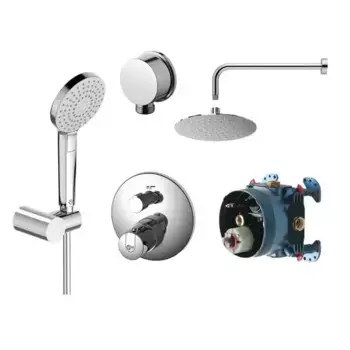 Душевая система «Ideal Standard» Ceratherm 100 New BD006XC с термостатом хром