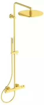 Душевая система «Ideal Standard» Ceratherm T125 A7589A2 с термостатом brushed gold