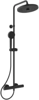 Душевая система «Ideal Standard» Ceratherm T25+ A7210XG с термостатом чёрная матовая