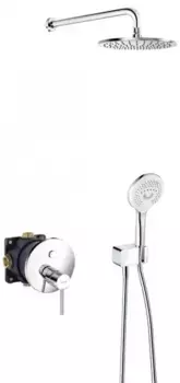 Душевая система «Kludi» Bozz 386710576 хром