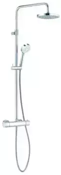 Душевая система «Kludi» Logo 680950500 с термостатом хром