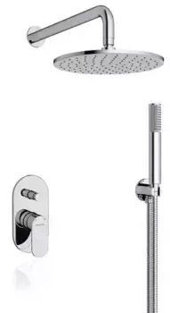 Душевая система «Koller Pool» Round Arc RASC0450 хром