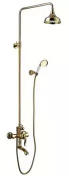 Душевая система «Lemark» Brava LM4762G золото