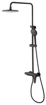 Душевая система «Lemark» Bronx LM3760BL чёрная