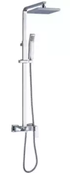 Душевая система «Lemark» Contest LM5862CW хром/белый