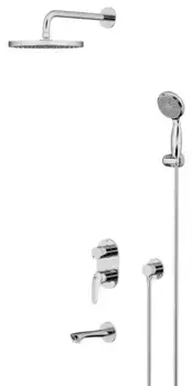 Душевая система «Lemark» Linara LM0422C хром