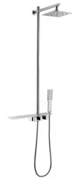 Душевая система «Lemark» Tropiс LM7001C хром